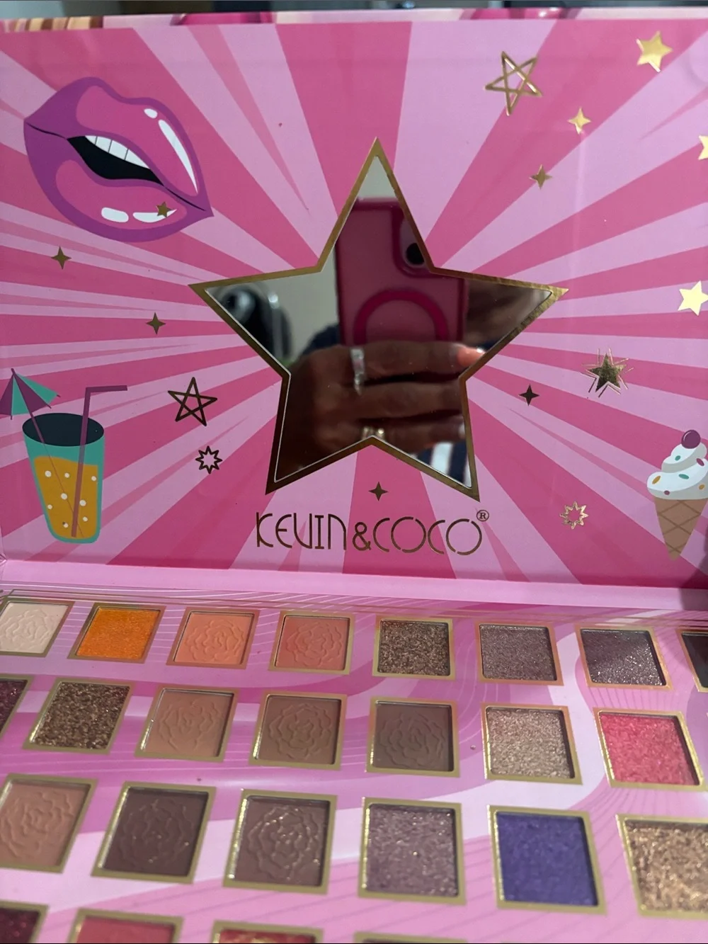 Kevin & Coco 40 Eyeshadow Palette - Assorted Shades